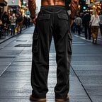 Herren Cargo-Hose mit praktischen Seitentaschen und entspanntem Schnitt R&B