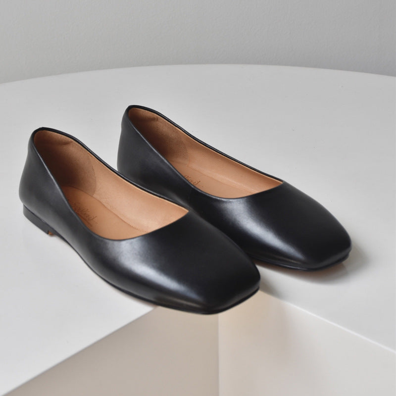 Damen Elegante Ballerinas mit rutschfester Sohle