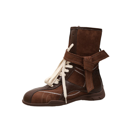 Damen Schnürboot mit elegantem Riemen und trendiger Gestaltung R&B