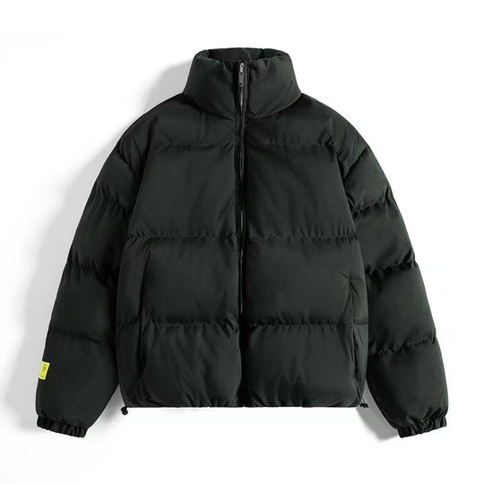 Damen modische Steppjacke mit hohem Kragen und praktischen Taschen R&B