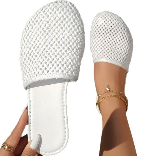 Damen elegante Clogs aus atmungsaktivem Material R&B
