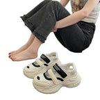 Damen Sportliche Sneaker mit verstellbaren Klettverschlüssen