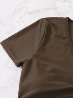 Damen Crop-Top Badeanzug-Set mit verstellbarem Design