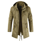 Herren Funktionsjacke mit praktischem Reißverschluss und verstellbarer Kapuze R&B