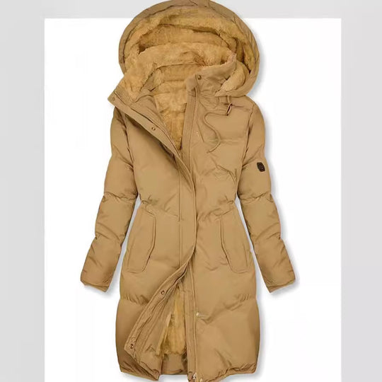 Damen Wärmeisolierte Parkajacke mit kuscheligem Innenfutter R&B