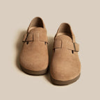 Damen Komfortable Clogs mit modischem Schnallenverschluss R&B