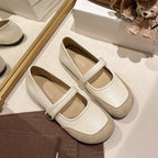 Damen elegante Ballerinas mit dekorativem Riemchen und hochwertiger Sohle EB