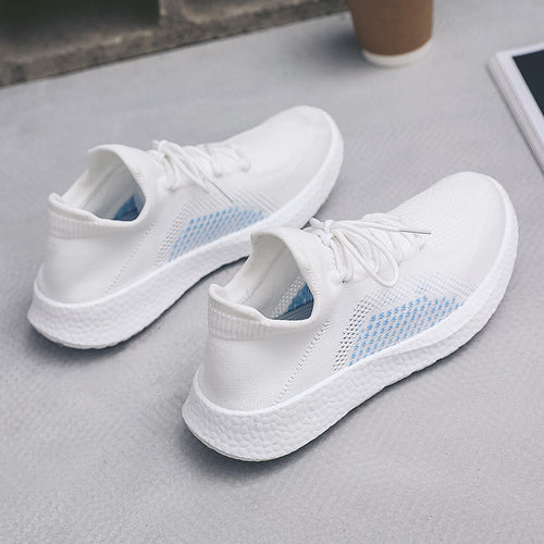 Damen Sportliche Sneakers mit atmungsaktivem Mesh-Obermaterial und flexiblem Fußbett R&B