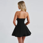 Damen Cocktailkleid mit elegantem Schleifendetail R&B