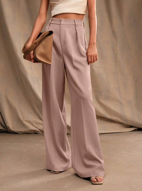 Damen weite Stoffhose R&B