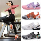 Damen Multifunktionale Aqua-Schuhe mit elastischen Tragegurten und rutschfesten Sohlen