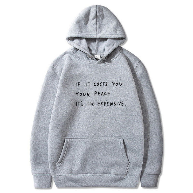 Damen Kapuzensweater mit inspirierendem Spruch und bequemer Passform R&B