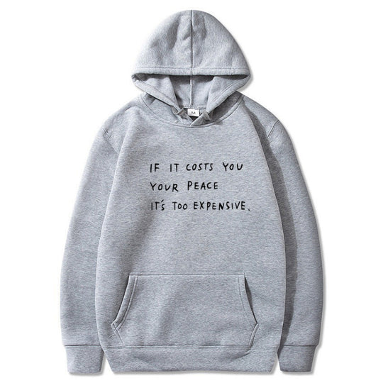 Damen Kapuzensweater mit inspirierendem Spruch und bequemer Passform R&B