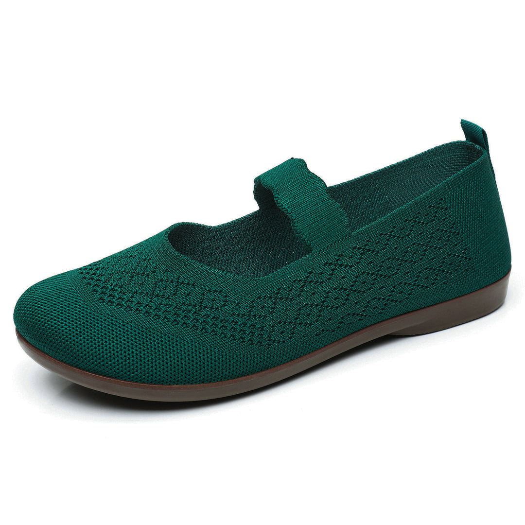 Damen Komfortable Slip-On Ballerinas R&B