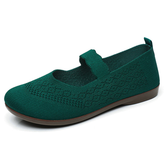 Damen Komfortable Slip-On Ballerinas R&B