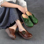Damen Bequeme Clogs mit modischem Blüten-Detail R&B