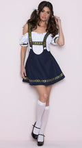 Damen Trachtenkleid mit aufwendigen Stickereien und luftigen Ärmeln R&B