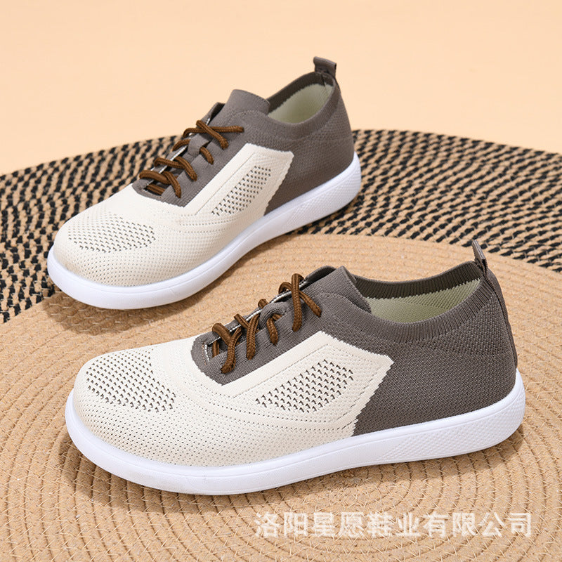 Damen hochwertige Fitness-Sneaker mit atmungsaktivem Obermaterial R&B