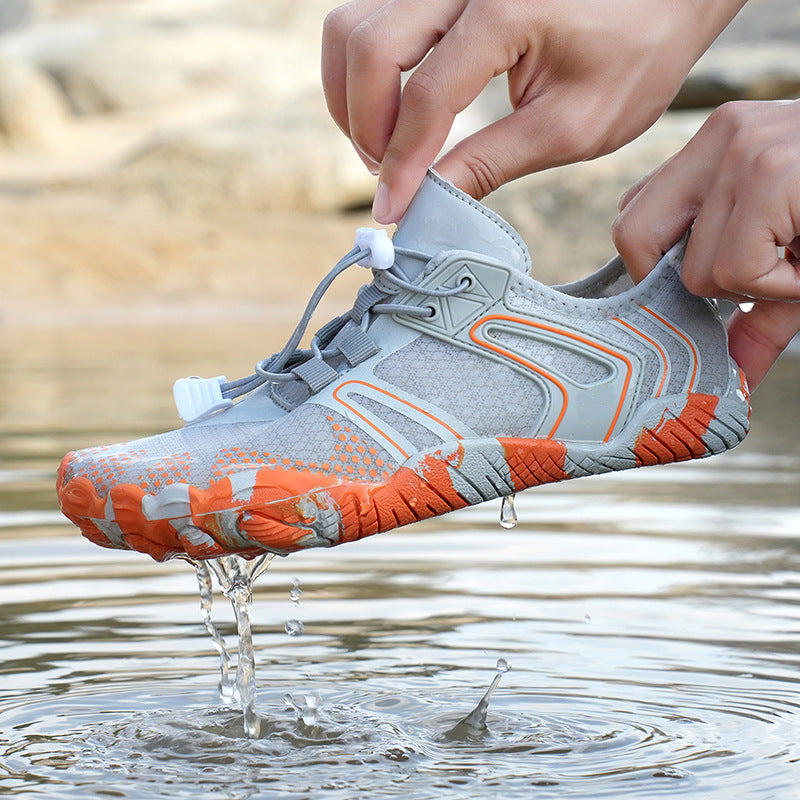 Damen Sportliche Wassersportschuhe mit atmungsaktiver Struktur und flexiblem Schnellschnürsystem