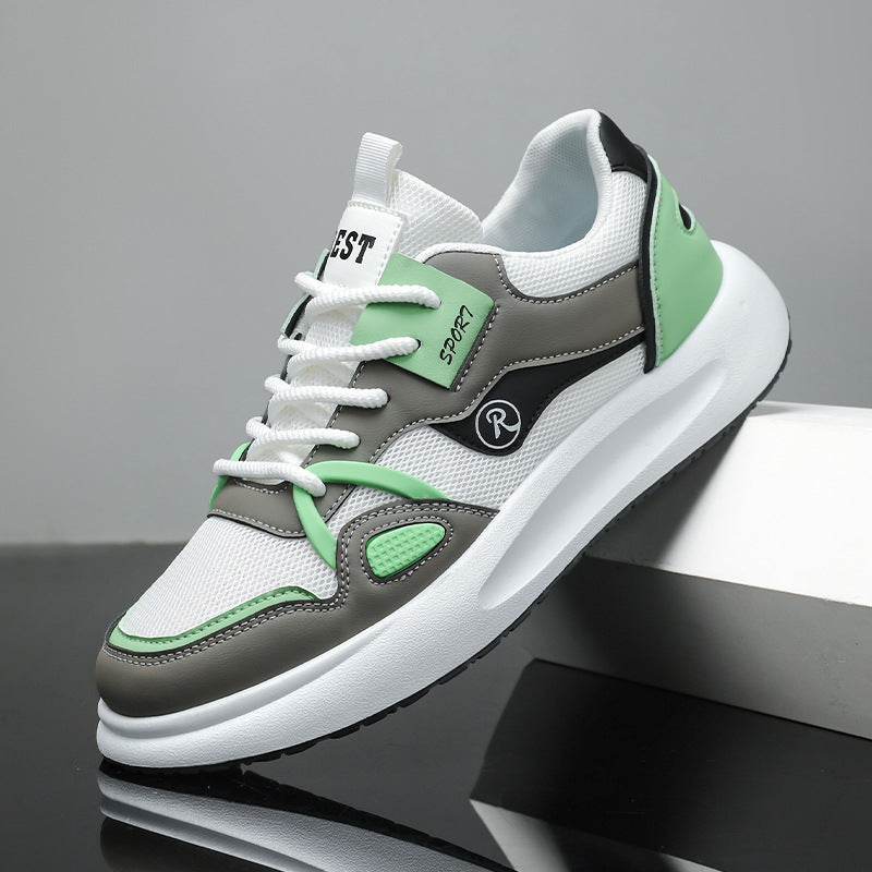 Herren Sportliche Freizeit-Sneaker mit atmungsaktiver Mesh-Oberfläche und rutschfester Sohle R&B