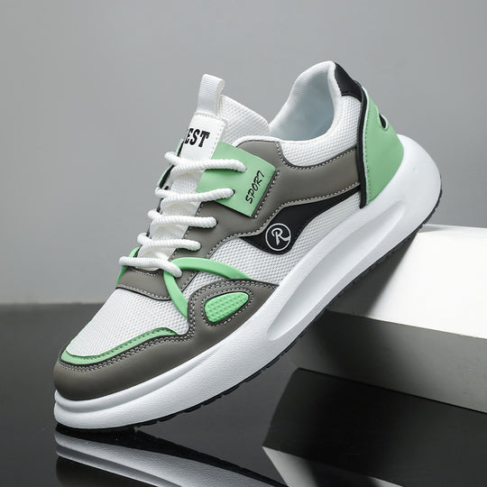 Herren Sportliche Freizeit-Sneaker mit atmungsaktiver Mesh-Oberfläche und rutschfester Sohle R&B