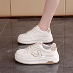 Damen modische Sneaker mit dicker Profilsohle und atmungsaktivem Obermaterial R&B