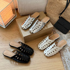 Damen Bequeme und stilvolle Sommerschuhe mit offenen Zehen R&B