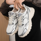 Damen Sportliche Lifestyle Sneakers mit stoßdämpfender Sohle und vielseitigem Design R&B