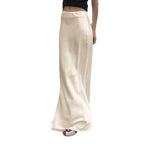 Damen Elegante Maxirock mit fließendem Schnitt und hohem Taillenbund R&B
