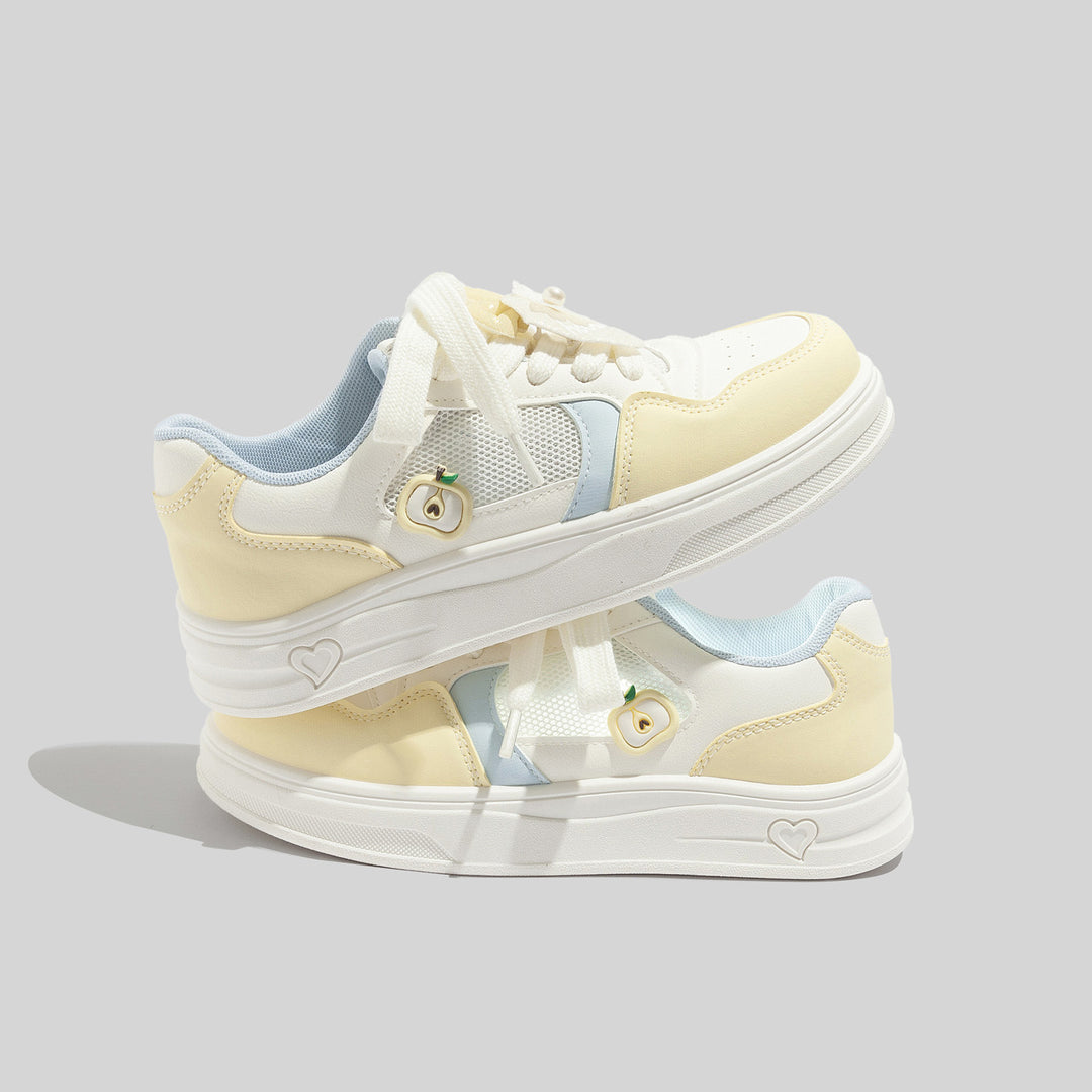 Damen Sneakers mit verspieltem Fruchtmotiv und komfortabler Dämpfung R&B