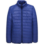 Herren nan ultraleichte Steppjacke mit Stehkragen und durchgehendem Reißverschluss R&B