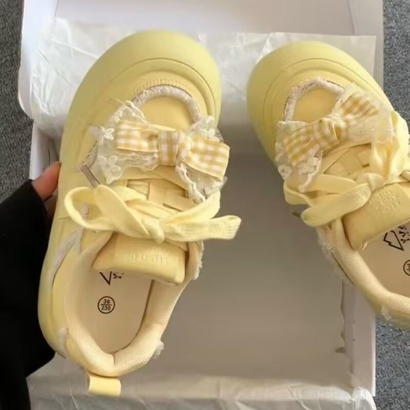 Damen Verspielte Sneaker mit entzückenden Schleifen-Details R&B