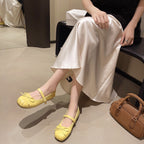 Damen Ballerinas mit schickem Riemchen und glamourösen Details R&B