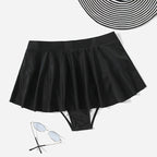 Damen Baderock mit integrierter Bikinihose R&B