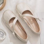 Damen elegante Ballerinas mit modischem Schleifendetail und komfortabler Innensohle R&B
