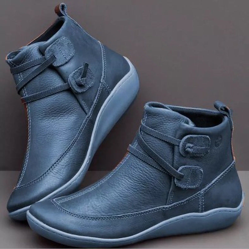 Damen Halbleisten-Stiefel R&B