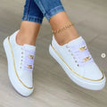 Damen Sneakers mit dekorativen Kettendetails und glamourösen Akzenten R&B
