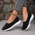 Damen Strick-Sneaker mit flexiblem Design und rutschfester Sohle