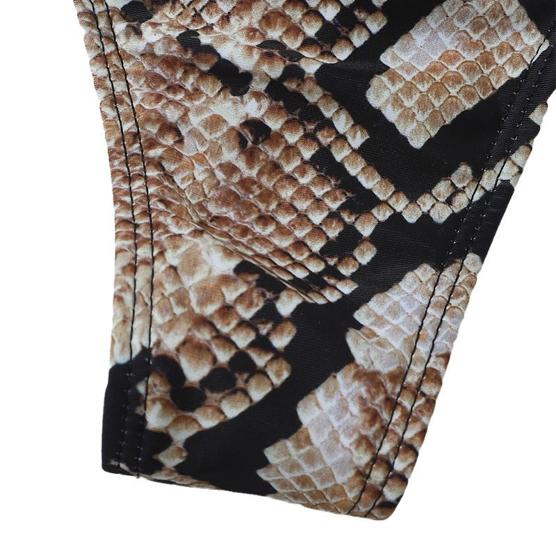 Damen Bandeau-Bikini-Set mit modischem Cut-Out