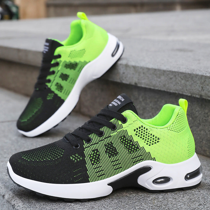 Damen Sportliche Lauf-Sneakers mit atmungsaktiver Mesh-Oberfläche und dämpfendem Komfort R&B