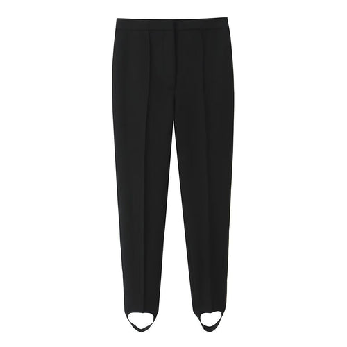 Damen elegante Hochwasser-Hose mit praktischen Schlitzdetails und hochwertiger Verarbeitung R&B
