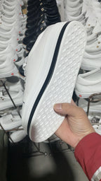 Damen Komfortable Sneakers mit floralem Design und dämpfendem Fußbett R&B