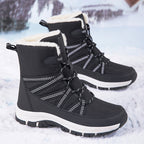 Damen Isolierte Winterstiefel mit rutschfester Sohle und atmungsaktivem Obermaterial R&B