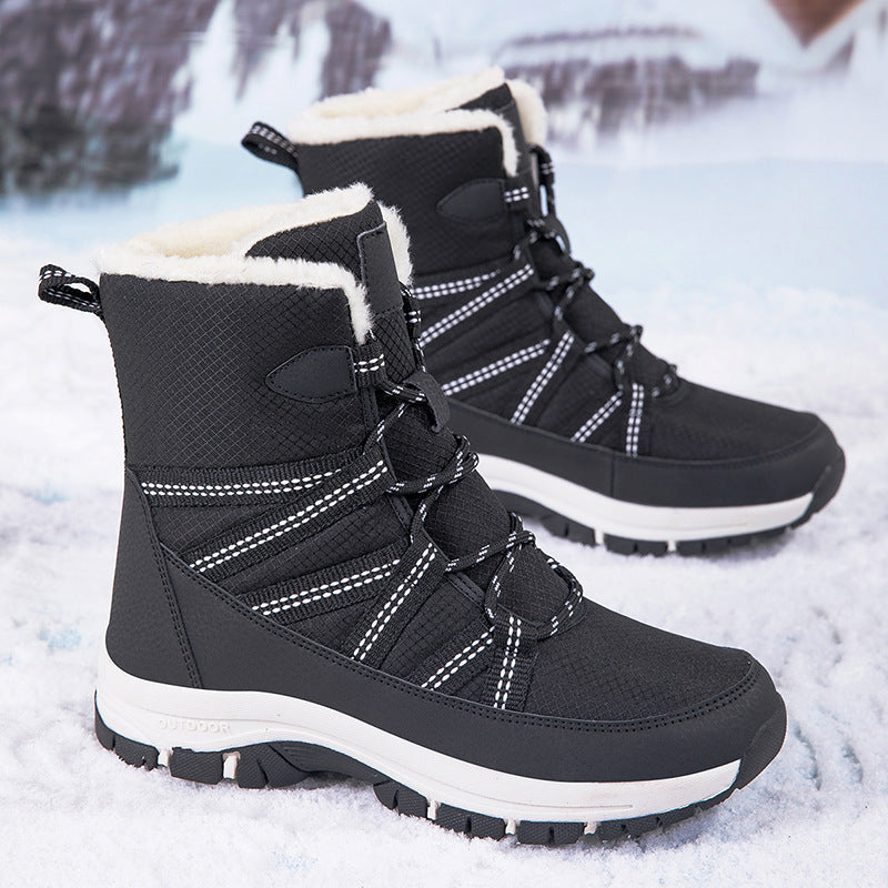 Damen Isolierte Winterstiefel mit rutschfester Sohle und atmungsaktivem Obermaterial R&B