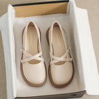 Damen Ballerinas mit modernem Riemenverschluss und Komfortsohle