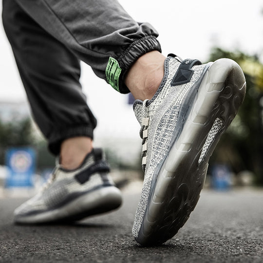Damen Leichte Sportsneaker mit atmungsaktivem Mesh-Obermaterial und flexibler Sohle R&B