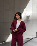 Damen Sportliche Kapuzenjacke R&B