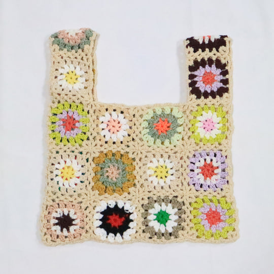 Damen handgefertigte Häkel-Tasche R&B