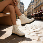 Damen Stiefeletten aus hochwertigem mit robustem Profil und modischen Details R&B