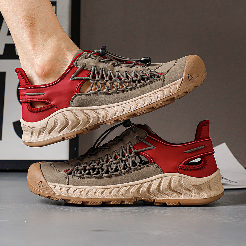 Damen Outdoor-Sneaker mit innovativem Schnellschnürsystem und rutschfester Sohle